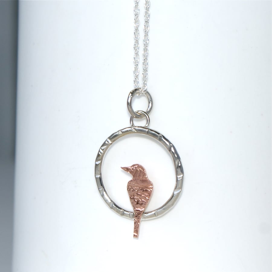 Tiny bird necklace 