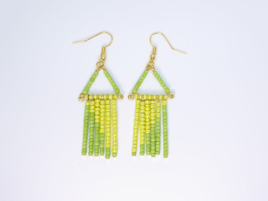 Lemon and Lime Funky Earrings