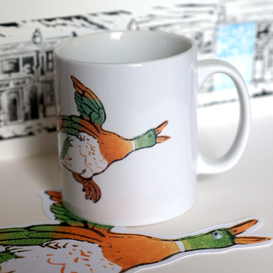 'Hilda's Flying Ducks' Mug (Inspired by Coronation Street)