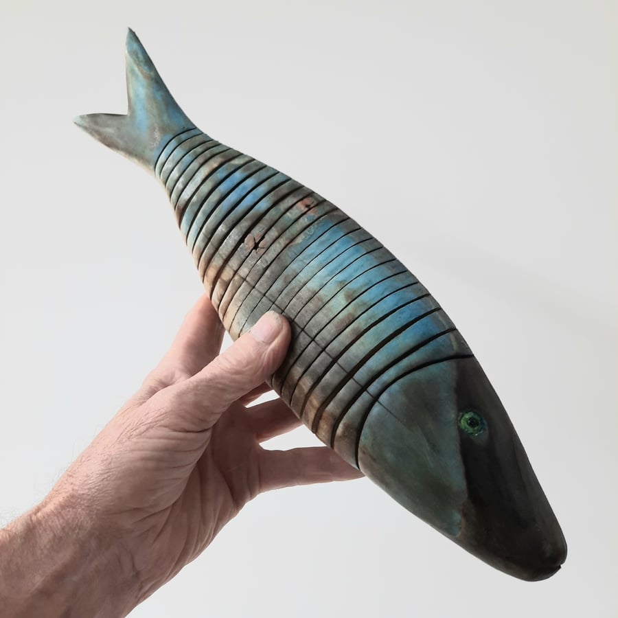 Articulating fish Folksy