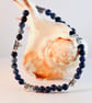 Blue Sodalite Bracelet With Silver Dragonflies - Handmade In Devon - Image 2