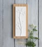 Cow Parsley No.2 Plaster Cast Wall Plaque, Limited Edition