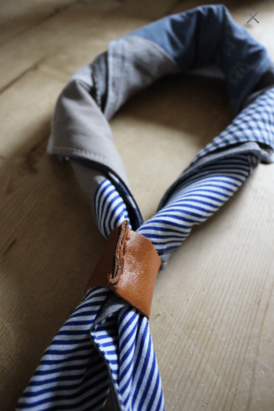 Handmade patchwork handkerchief bandana
