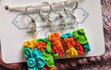 Stitch Markers and Progress Keepers