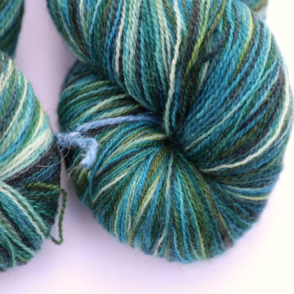 SALE: A Shady Spot - superwash Bluefaced Leicester laceweight yarn