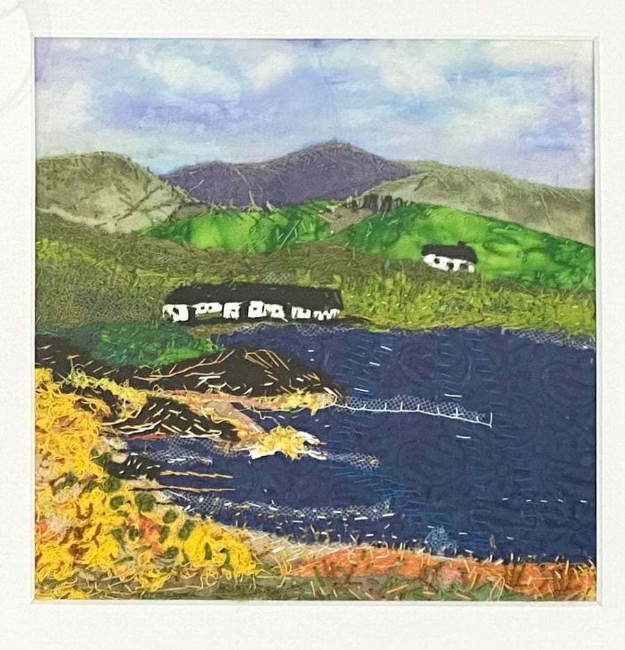 At the end of the loch, Scottish Landscape Art, 