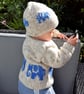 Knitting Pattern Elephant Sweater and Hat.  Digital Knitting Pattern - Image 3