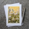 Daisies. Blank Card. Original Painting. 260170