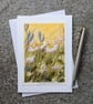 Daisies. Blank Card. Original Painting. 260170