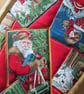 SALE - Santa's Album Christmas Stocking 1 - Image 2