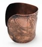 Large Bronze Crow Cuff - Image 4