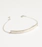 Measured bracelet, hand engraved, silver tape measure - Image 2