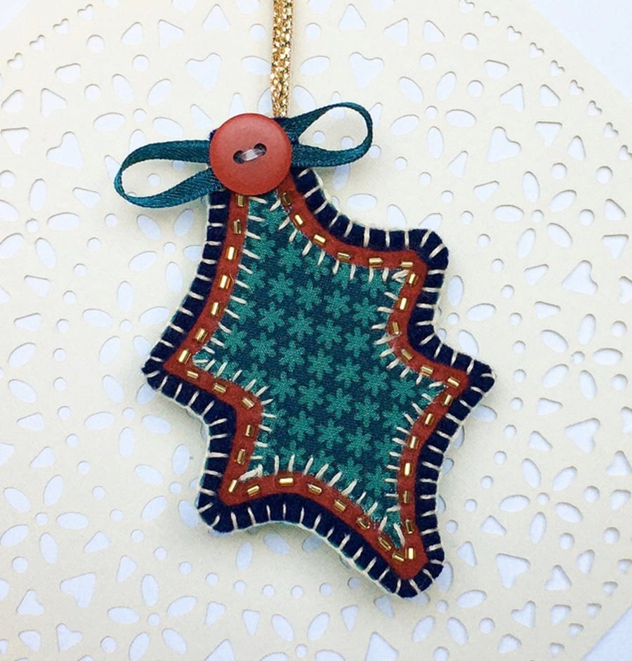 Holly Christmas Decoration 