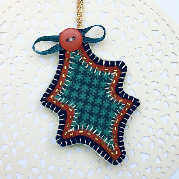 Holly Christmas Decoration 