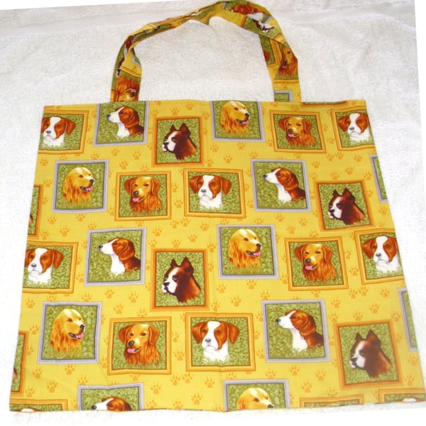 Doggy portraits shopping bag !tote bag