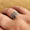 Stamped wrap ring