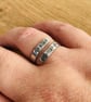 Stamped wrap ring
