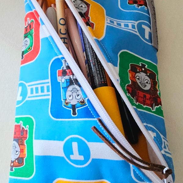 Fun fabric pencil case.
