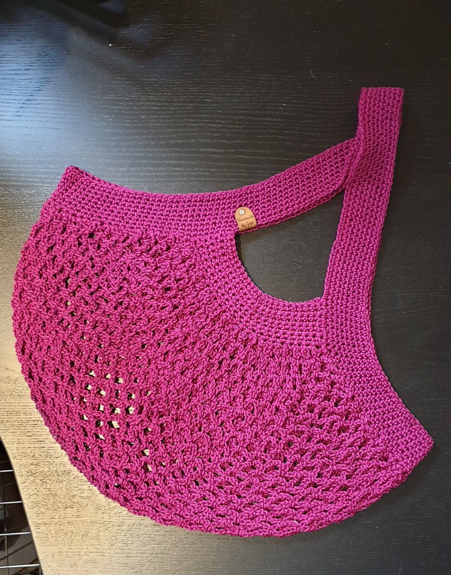 Crocheted Market Bag 