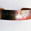 slim copper tree cuff