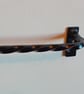Twisted Curtain Rail Set Up.............Wrought Iron (Forged Steel) UK Handmade  - Image 1