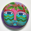 58mm Fabric Cotton Badge