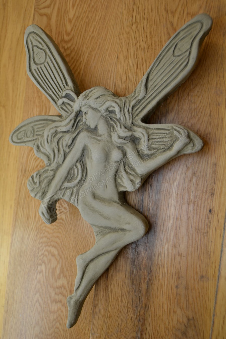 Fairy Jane Wall Plaque Stone Garden Ornament