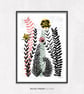 Meadow 1 Illustrated Art Print - Image 2