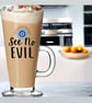 See no Evil Latte cup 