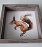 Original Squirrel Painting, Watercolour Art - Image 2