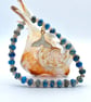 Sea Sediment Jasper & Sunstone Bracelet With Whale Tail Charm,  Gifts For Her. - Image 5