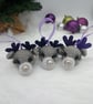Set of 3 Reindeer ornaments - Image 5