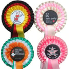 Personalised Hen Night Rosette Custom Bride To Be Party Badge Favours from