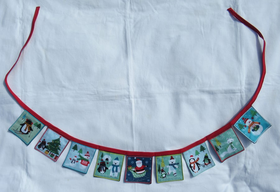 Christmas themed Childrens Bunting