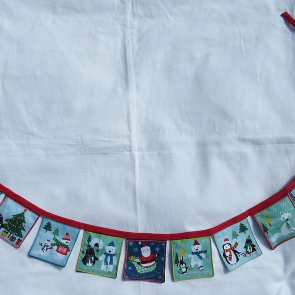 Christmas themed Childrens Bunting