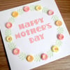 Mother's day card, paper quilling