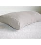 Tempur Original Neck Pillow COVER ONLY Orthopaedic Linen Sand QUEEN Medium 60cm - Image 1