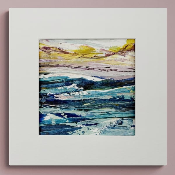Perfectly Imperfect Original Seascape Painting - Sample 213
