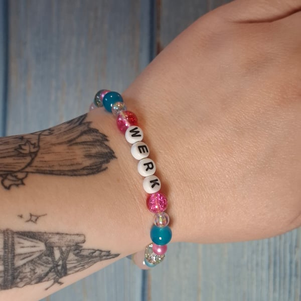 Werk beaded bracelet