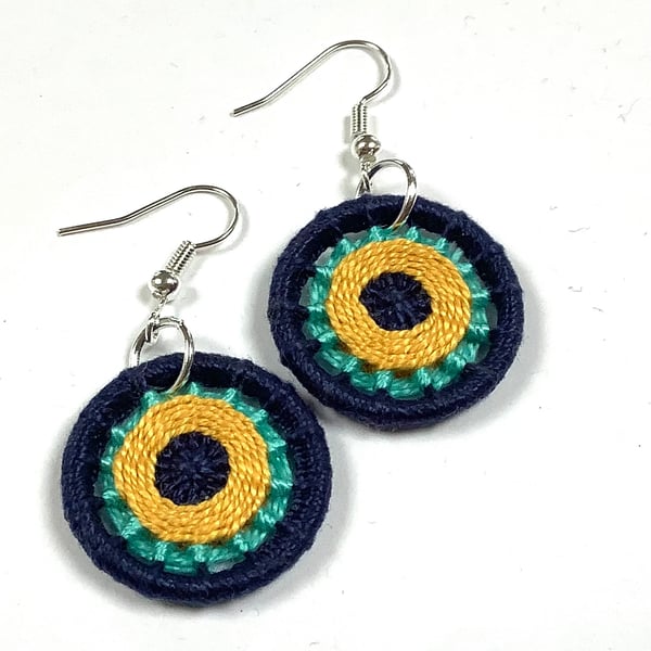 Dorset Button Earrings