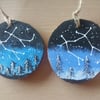 Gemini Constellation Christmas tree decoration
