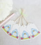 Little Blue Bird Gift Tags - set of 4 tags - Image 1