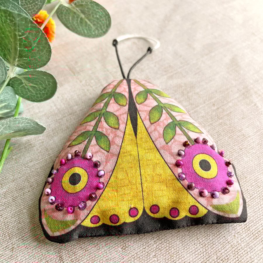 Lavender bag, scented gift, hanging lavender sachet, gift for moth lover