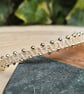 Ivory and Gold Macrame Bracelet - 14ct gold filled, Adjustable  - Image 9