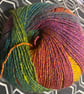 Crocheted Shell Scarf – Rainbow Colours - Image 3