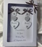 Personalised Handmade Wedding Day Card Son Daughter Engagement Anniversary Boxed - Image 7
