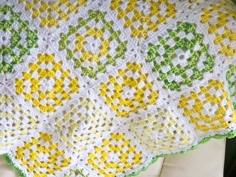 Granny Square Baby Blanket