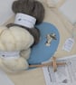 Learn to spin craft kit with British wool and drop spindle  - Image 3