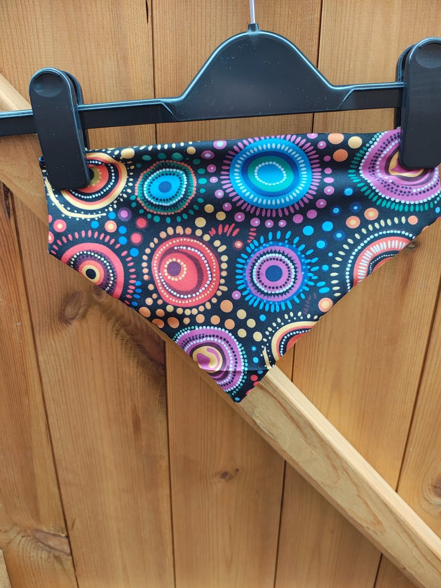 Handmade dog bandana 
