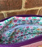Abstract Mauve Circles Crossbody Bag - Image 4
